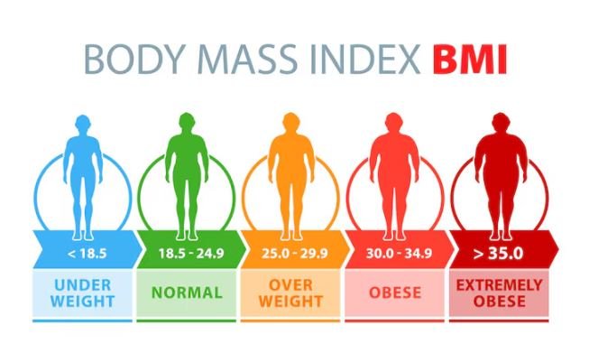 Was bedeutet ein BMI von 17?