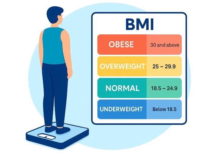 Wie hoch sollte der BMI bei Männern sein?
